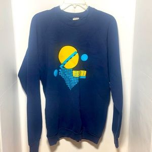 Vintage 1990's  "E Spirit" Sweatshirt In Excellent Used Condition!   EUC